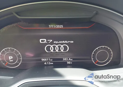 2017 Audi Q7 3.0T Premium from USA, damaged, VIN WA1LAAF74HD010422